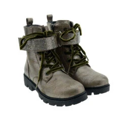 Botín Motero Strass Niña Oca Loca 8908