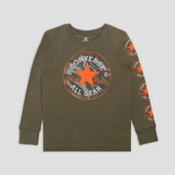 Camiseta Algodón Manga Larga Converse CB803