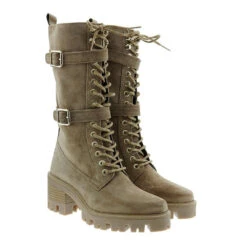 Bota Media Caña Hebillas Tacón Alpe 202911