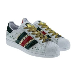 Deportiva Bandas Charol Tachuelas Mary Splash Superstar Adidas Seddys