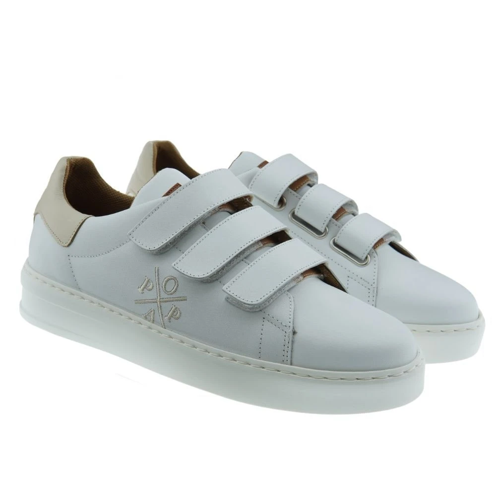 Deportivas Mujer Piel Velcros Popa Aitana - Imagen 2