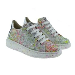 Zapatillas Purpurina Niña Cremallera Eb Shoes 1704V10