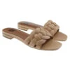 Sandalias Pala Trenzadas Piel Bibilou Turnover 868Z11HG