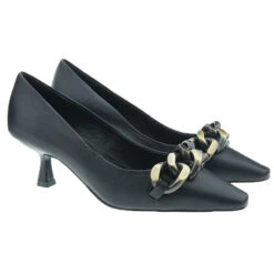 Salón Puntera Tacón Bajo Cadena Bibilou Narisa-532Z10VK