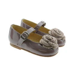 Merceditas Bebé Charol Flor P-1072