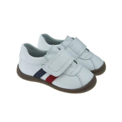 Zapato Deportivo Piel Primeros Pasos Velcro Carrile 520V