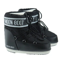 Bota Descanso Corta Cordones Moon Boot M.B Icon Low Nylon