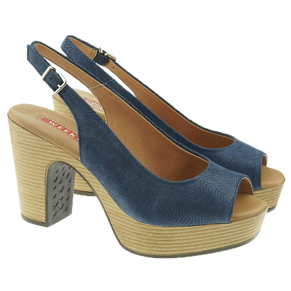 Zapatos Peep-toe Tacón Y Plataforma Pedro Miralles 11450 - Imagen 6