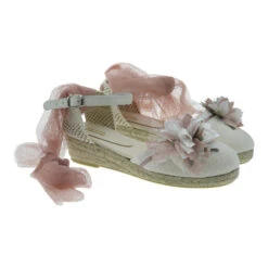 Alpargatas Comunión Lazada Tul Carrile