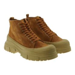 Botines Sport Suela Track Cordones Popa Judit Serraje